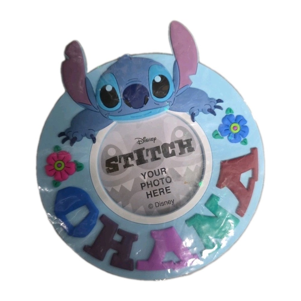 NEW Stitch Photo Frame Ohana - Magnet